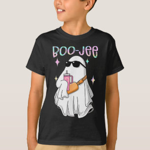 Spooky Season Cute Ghost Halloween Costume Boujee  T-Shirt
