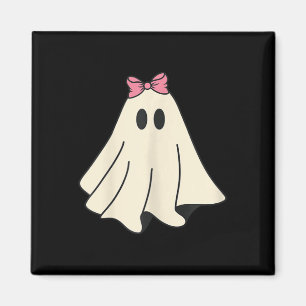 Spooky Season Cute Retro Ghost Halloween Costume  Magnet