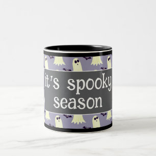 Spooky Season Fall Halloween Two-Tone Coffee Mug