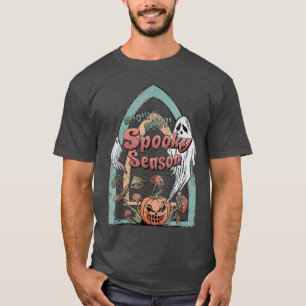 Spooky Season Ghost Pumpkin Halloween Day T-Shirt
