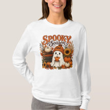 Spooky Season Ghost Pumpkin Sunflower Autumn Books
