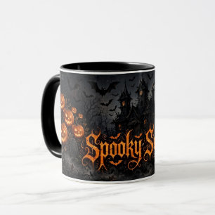 Spooky Season Gothic Halloween Mug