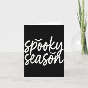 Spooky Season Graphic Halloween Costume For Men Card