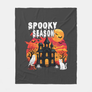 Spooky Season Halloween (2) Fleece Blanket