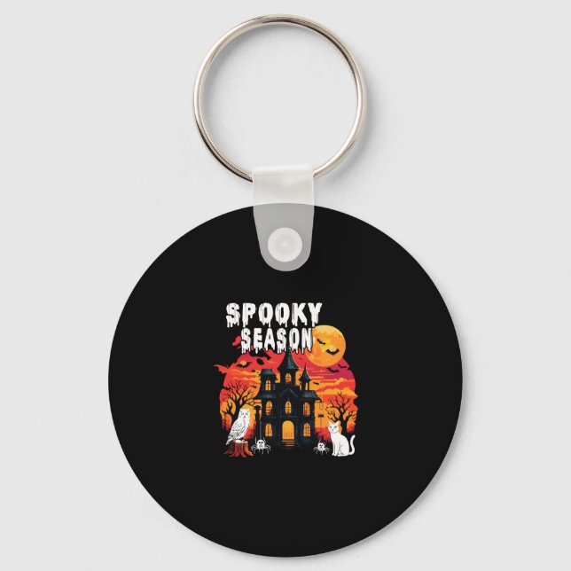 Spooky Season Halloween (2) Keychain (Front)