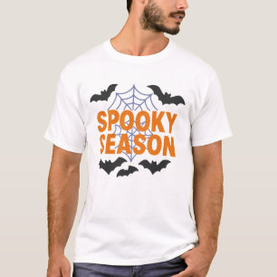 Spooky Season Halloween Bats Web T-Shirt