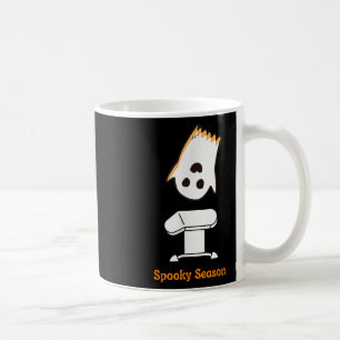 Spooky Season Halloween Cute Ghost Gymnast Vault G Coffee Mug