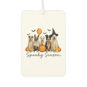 Spooky Season Halloween Dog Air Freshener