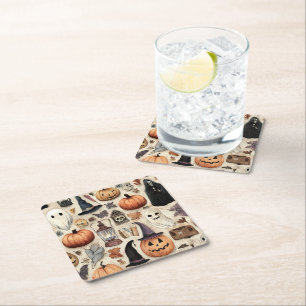 Spooky Season - Halloween Paper Coaster