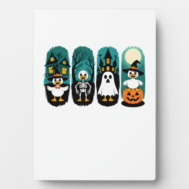 Spooky Season Halloween Plaque (Front)