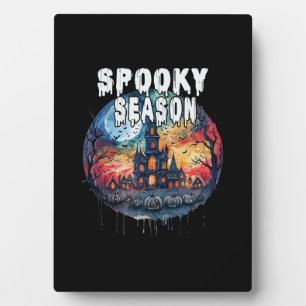 Spooky Season Halloween Plaque