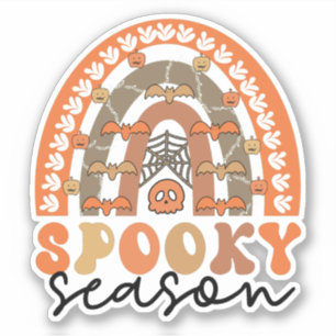 Spooky Season Halloween Rainbow Fall
