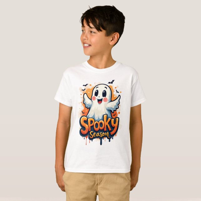 Spooky Season Halloween T-Shirt (Front Full)