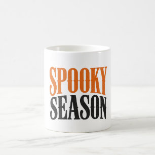 Spooky Season   Halloween Typography Coffee Mug