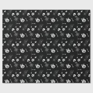 “Spooky Season” Halloween Wrapping Paper