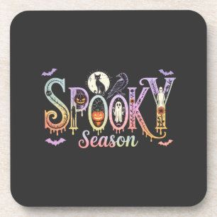 Spooky Season Iridescent Halloween Coaster