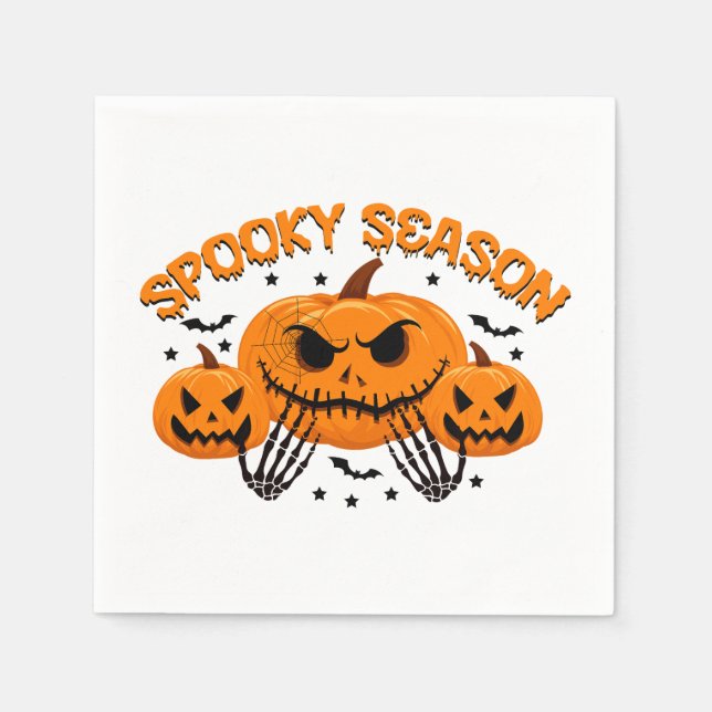 Spooky Season Napkin (Front)