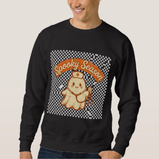 Spooky Season Nurse Shirt | Cute Ghost Nurse Hallo