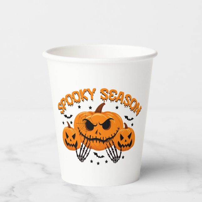 Spooky Season Paper Cups (Front)