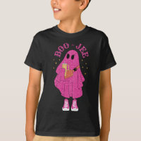 Spooky Season Pink Ghost Halloween Costume Boujee 