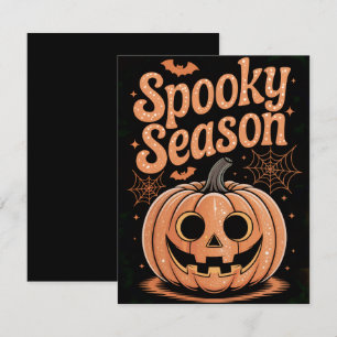 Spooky Season Pumpkin Party Invitation