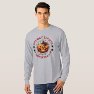 Spooky Season Pumpkin Reason Long Sleeve T-Shirt F
