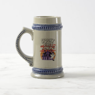 Spooky Season Quotes Beer Stein