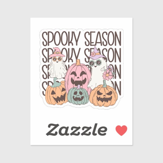 Spooky Season Retro Groovy (Sheet)