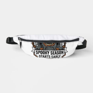 Spooky Season Shirt Vintage Engraving Halloween De Fanny Pack