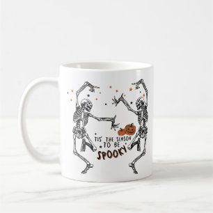 Spooky Season Skeletons Dancing Coffee Mug