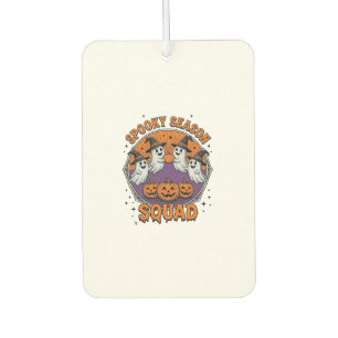 Spooky Season Squad Cute Ghost Halloween Shirt_1 Air Freshener