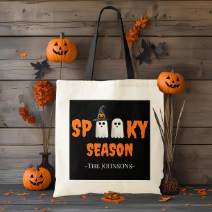 Spooky Season Tote Bag – Trick or Treat Bag
