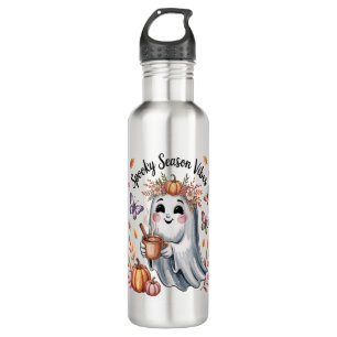 Spooky Season Vibes Ghost 710 Ml Water Bottle