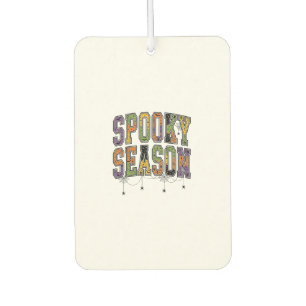 Spooky Season Vintage Halloween Typography Design_ Air Freshener