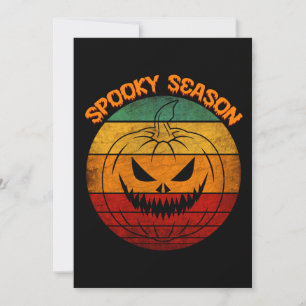 Spooky Season Vintage Invitation