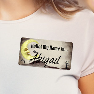 Spooky Sepia Halloween Hello My Name