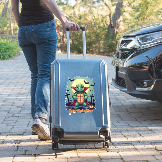 Spooky Shell Surprise Turtle (Suitcase Insitu)