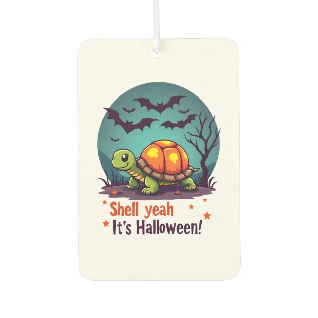 Spooky Shell Surprise Turtle Air Freshener (Front)