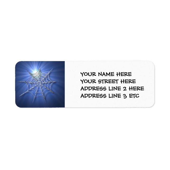 Spooky Shiny Spiderweb (Front)