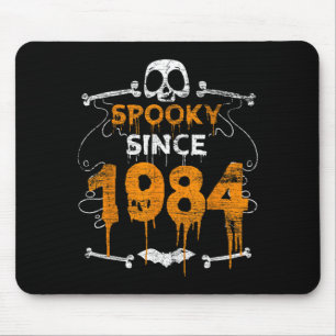Spooky Since 1984 Halloween Bday Gifts 38th Mouse Pad