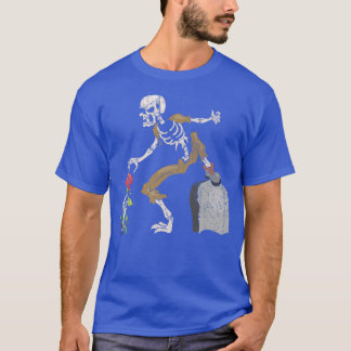 Spooky Skeleton Halloween Costume Trick Or Treat S T-Shirt