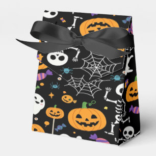 Spooky Skeletons For Halloween Favor Box