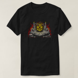 Spooky Skull Jack-o’-Lantern | BLACK ONLY T-Shirt