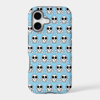 spooky skull on a black background