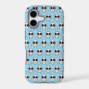 spooky skull on a black background