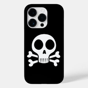 spooky skull on a black background Case-Mate iPhone 14 pro case
