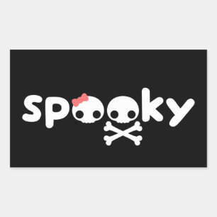 Spooky Skulls Sticker