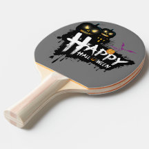 Spooky Smash: Halloween Edition Ping Pong Paddle