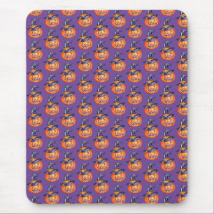 Spooky smiling Halloween pumpkin Tank Top Mouse Pad