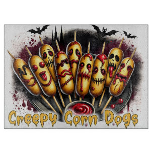Spooky Snacks for Ghoulish Gatherings Cutting Board